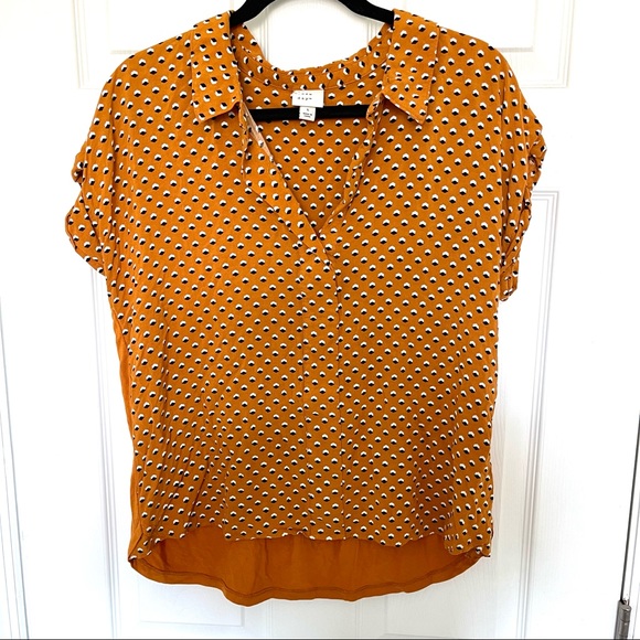 A new day orange blouse - Picture 1 of 3